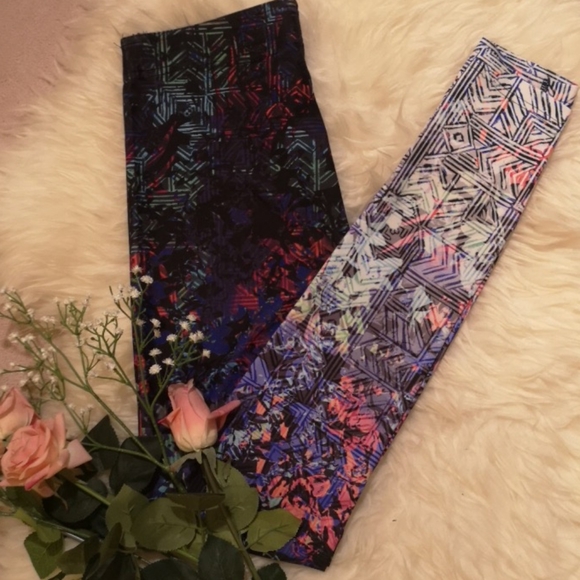 Lole Pink Purple Yoga Pants - Picture 3 of 5